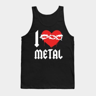 I LOVE METAL Tank Top